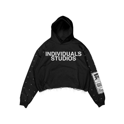 Individual Black Hoodie